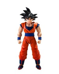 Bandai SHF Dragon Ball Z Son Goku Kind-hearted Saiyan Action Figure New in Stock