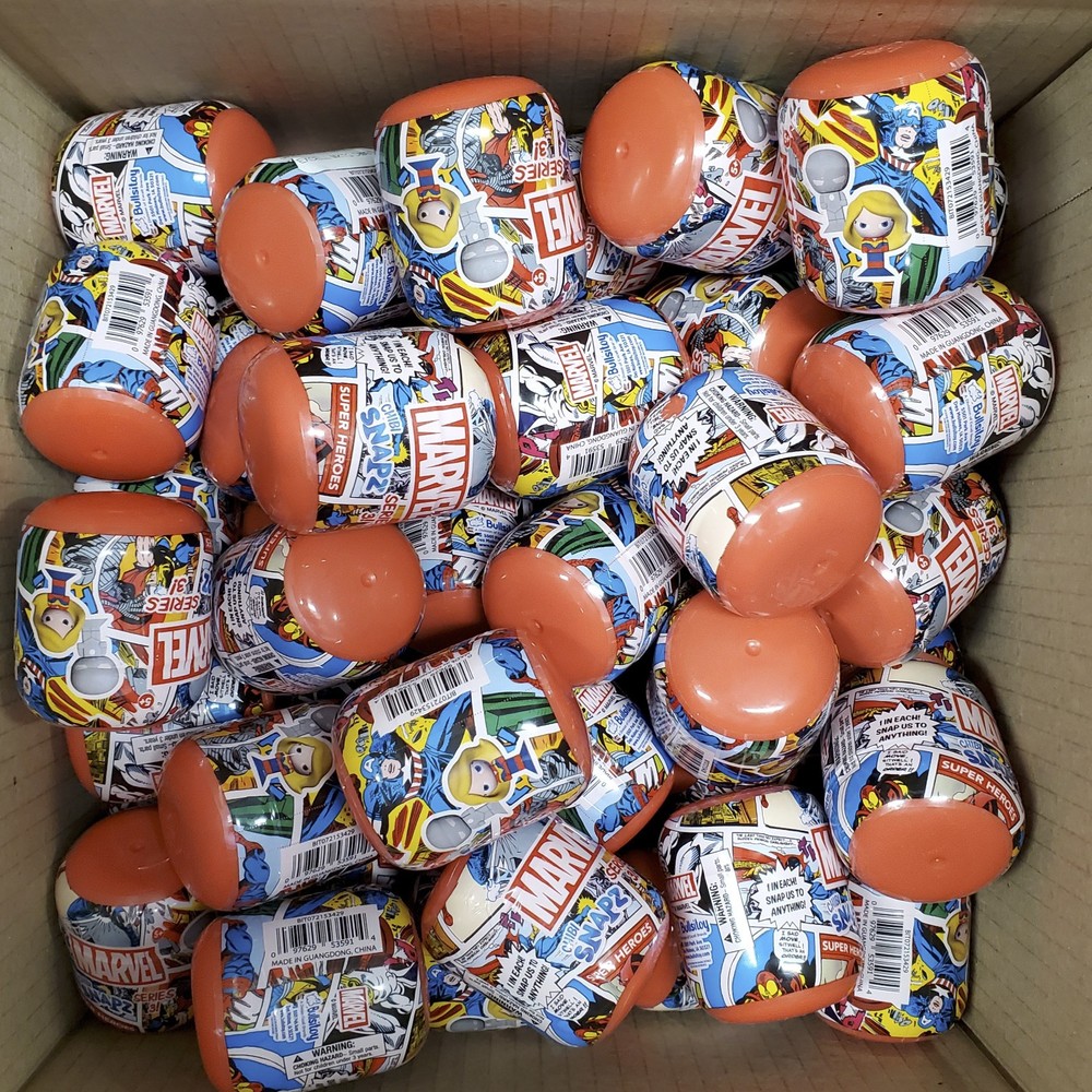 Marvel Chibi Snapz Series 3 – Lot of 110 Sealed Blind Capsules