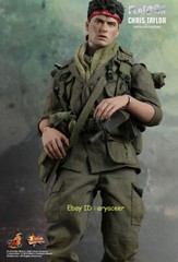 Hot Toys MMS135 Platoon Chris Taylor 1/6 Action Figure In Stock
