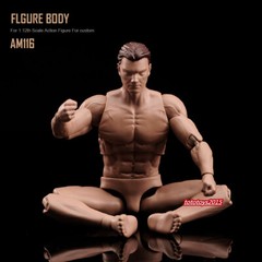 ANT 1:12 Flexible Muscular Male Strong Joint Figure Body Head Hand Shape Model