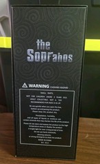 BLACK 8 STUDIO The Sopranos Tony Soprano 12in Action Figure Doll US SELLER