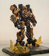 Blokees Transformers 3 Bumblebee Repainted Model Toy