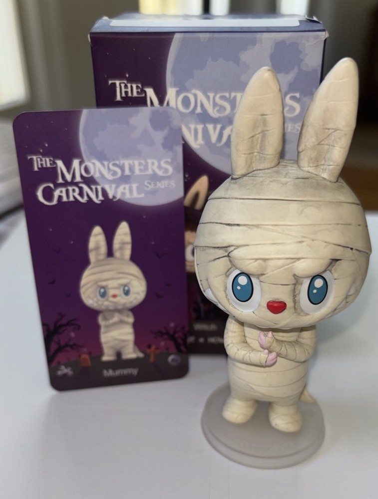 POP MART ✔️Authentic Labubu The Monsters Carnival Series Figure [ Mummy ]