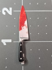 NECA HORROR custom figure fodder Chucky loose BLOODY Kitchen Knife accessory