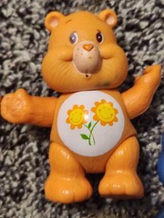 VTG 1983 Miscellaneous Lot of 7 Care Bear 3″ Poseable Figures