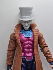 3d Printed MAD TOP HAT VILLIAN HEAD 1:12 6″ Classified Legends MULTIVERSE