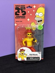NECA The Simpsons KID ROCK 25th Anniversary 5 Inch Action Figure Series 1 New