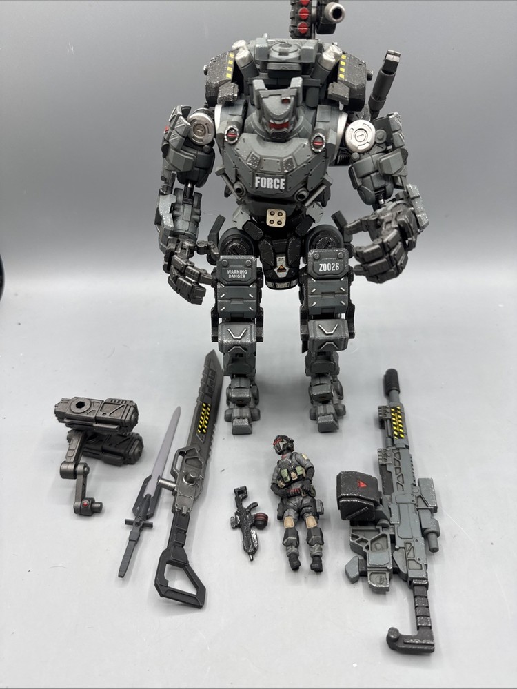 Open Box Joytoy JT0128 Steel Bone (Gray) 1/25 Mecha Action Figure US Seller