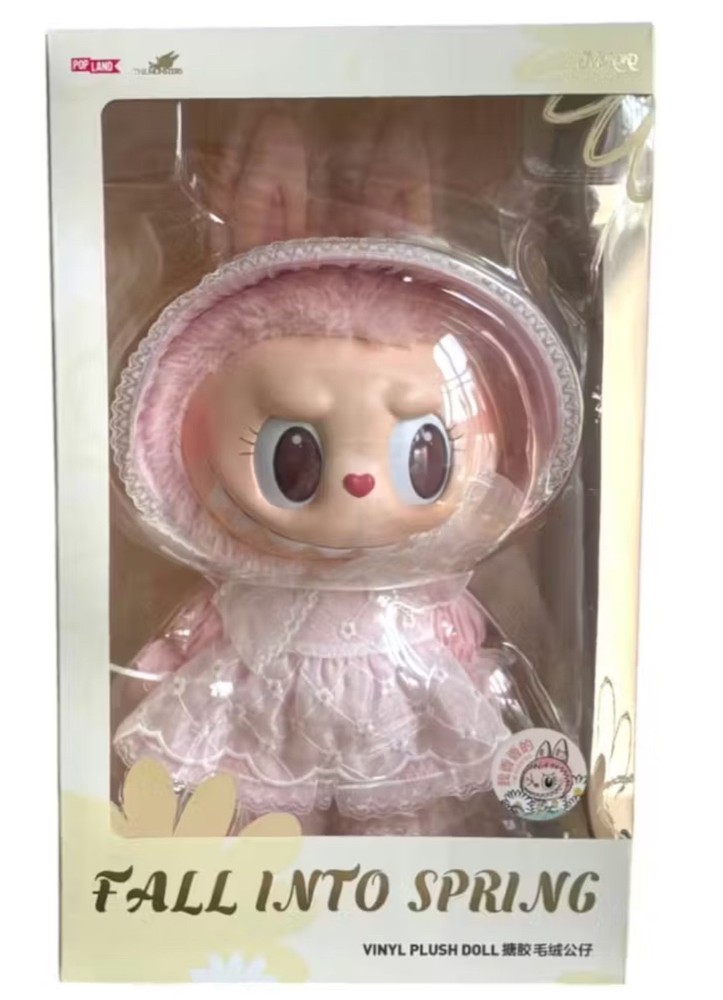 Pop Mart Mokoko Fall Into Spring Vinyl Plush Doll (Pop Land Exclusive) 38 cm