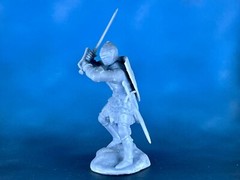 Tabletop Figure medieval knight 60mm Detailed Knight Sculpture