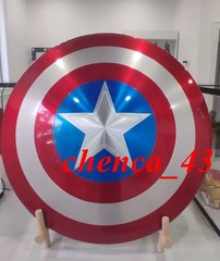 US Ship!!! Marvel 75th Anniversary Limited Captain America 1:1 Full Metal Shield