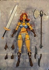 Red Sonja Executive Replicas 6″ Figure Loose Collector Series New Opened