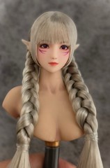 1:6 Elf beauty Women Head Sculpt Fit 12” Female PH UD LD Action Figure Doll Toy