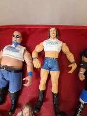 ECW Figure Lot BWO – New Jack RVD Shane Douglas BWO Francine wrestling figure