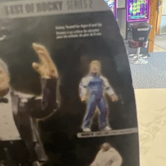 2007 Jakks Pacific Rocky Balboa Michael Buffer Ring Announcer Action Figure NIB