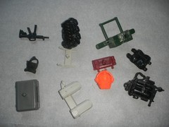 Vintage 1980s Action Figure Accessories Weapons Lot G.I. GI Joe Cobra ARAH 3.75