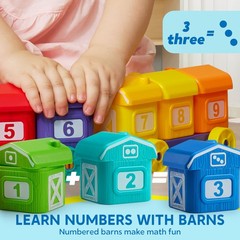 Learning Toy for Toddlers 1 2 3 Years Old, Counting, Matching & Sorting