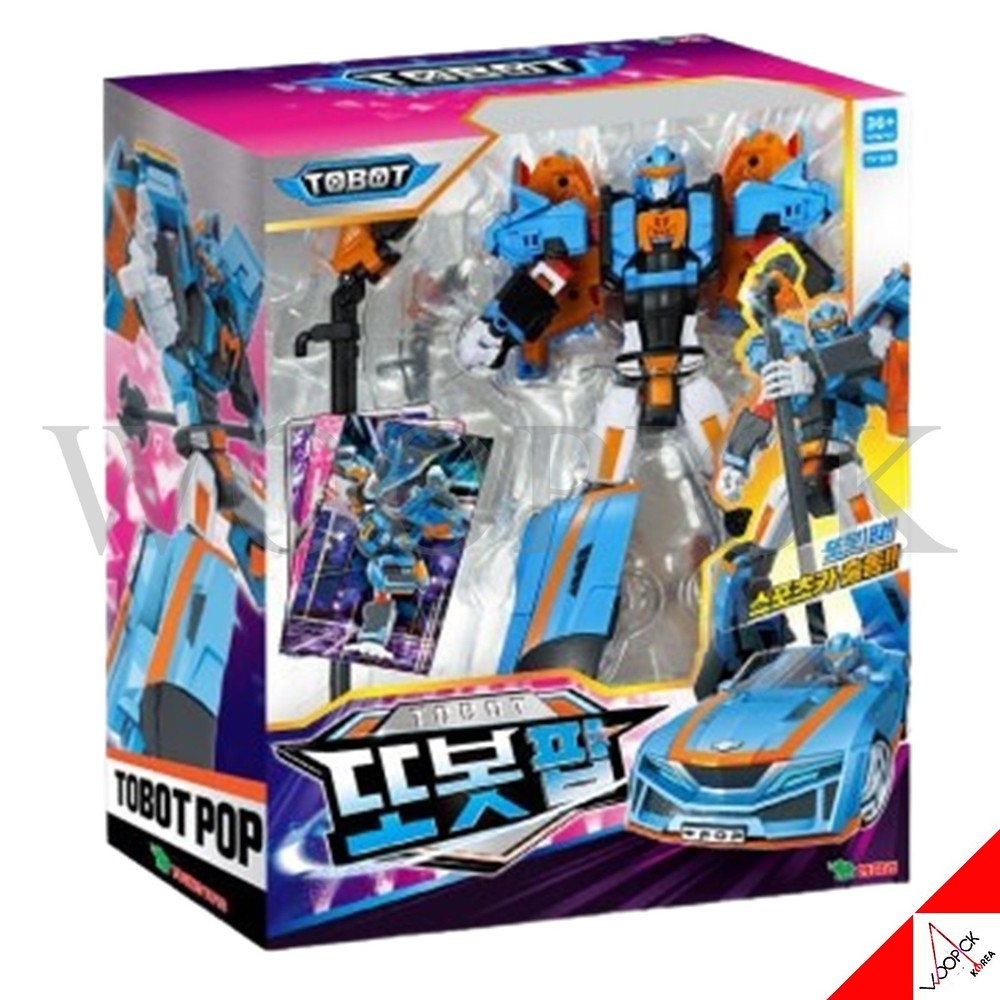 TOBOT POP Sports Car Transformer Robot Convertible Action Figure Toy 2025