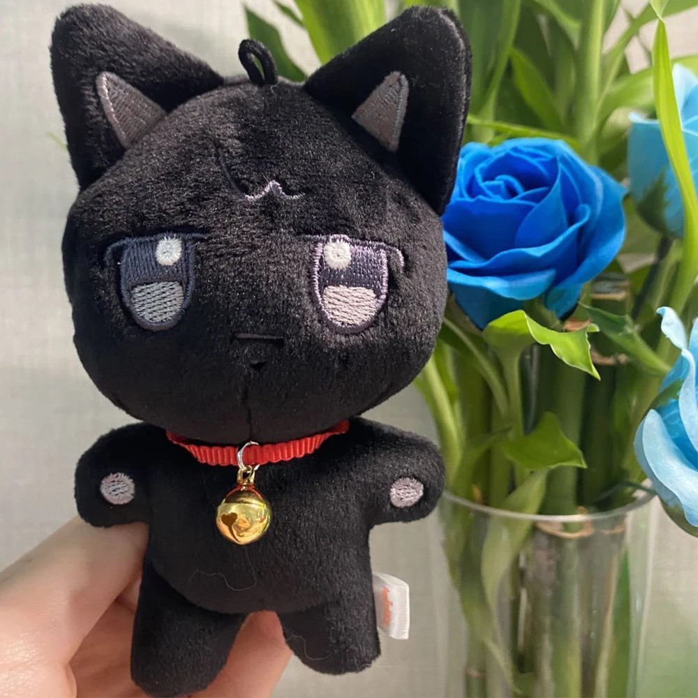 10CM Pop-up Store Doll Keychain ANITEEZ Cartoon Cute Plush Pendant Keyring Bag