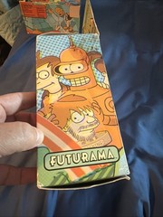 Futurama Toynami Figure Clobberella Leela Complete Santa Robot Build A Bot BAF