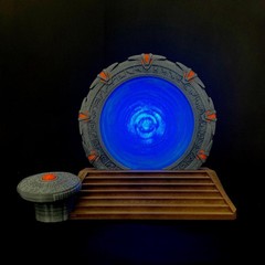 Stargate for 3.75 IN (1:18) Figure Diorama (Painted)