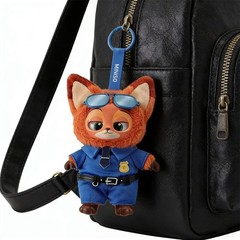 MINISO Zootopia Series Blindbox Confirmed Color, Plush Pendant & Keychain ET