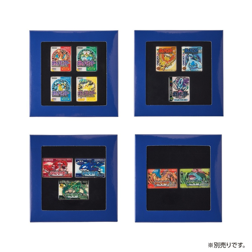Pokemon Center Pokemon Game Package Collection 30th Anniv. Goods New Japan