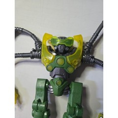 Marvel Mech Strike Mechasaurs Robot Toy Green Yellow Articulated Action Figure