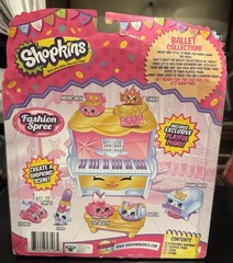 2013 Moose Toys Shopkins Fashion Spree Ballet Collection New In The Package