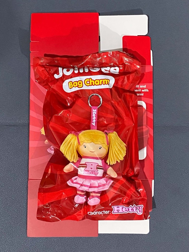 HETTY NEW JOLLIBEE BAG CHARM KEYCHAIN PHILIPPINES EXCLUSIVE – US POWER SELLER 🐝