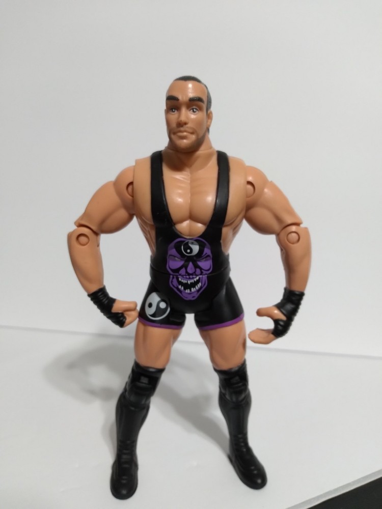 ECW OSFTM Thrill Zone RVD Rob Van Dam Black Gear Wrestling Action Figure WWE WWF