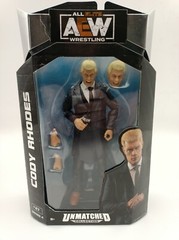 AEW Action Figure – Cody Rhodes Unmatched Series 4 #27 Jazwares Wrestling LotA95
