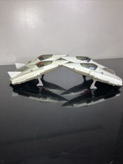 Pair Starcom SF/B Starhawk Incomplete with 4 Figures Coleco 1986 READ!!!!