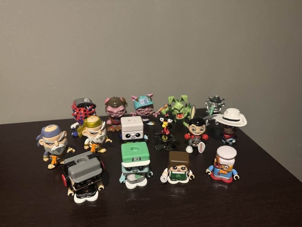 FGTEEV Collectible Toy Action Figures Lot Of 16 Bonkers Toys Mini Figures