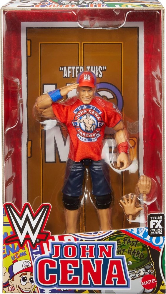 WWE Ultimate Edition John Cena “Last Time Is Now” Farewell Tour Figure 2025