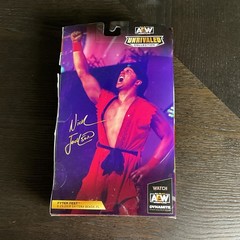 All Elite Wrestling x Street Fighter Nick Jackson Ken Action Figure AEW NIB