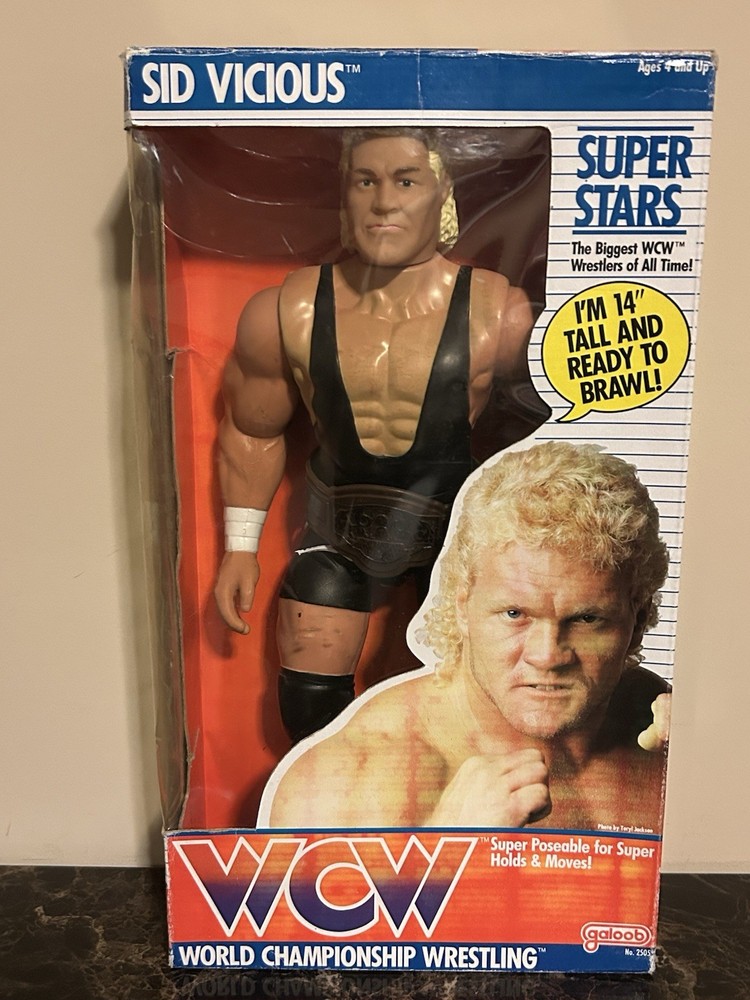 WCW 1990 Galoob 14” Sid Vicious