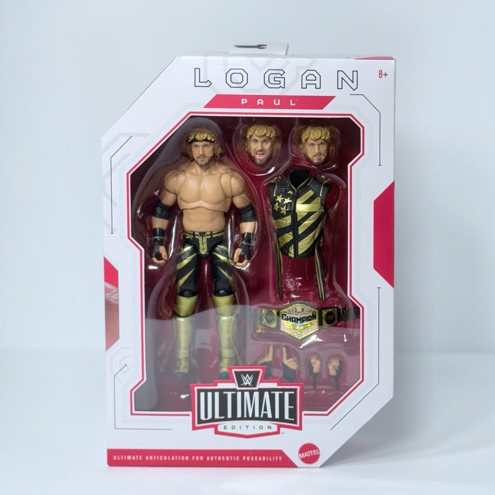 WWE Logan Paul Ultimate Edition Best of Ultimate Edition 8 Mattel Fig 2026 Hits