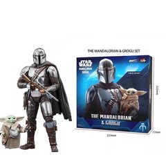 ZD Toys Star Wars The Mandalorian Grogu Luke Skywalker Darth Vader 1/10 Figure