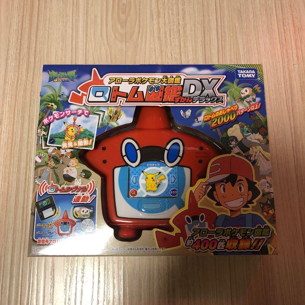 Rotom Pokedex DX Pocket Monster Pokemon Sun & Moon Takara Tomy