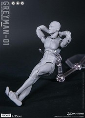 Dam Toys 1/12 Crash Test Dummy “GREYMAN” Action Figure DAM-DPS11 in USA