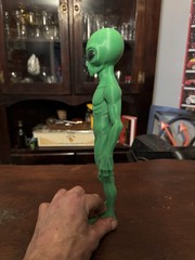 Green Alien Action Figure! New Species! 12” Tall!