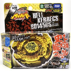 Tomy Takara Hell Hades Kerbecs Beyblade BD145DS BB-99 Metal Starter In Stock