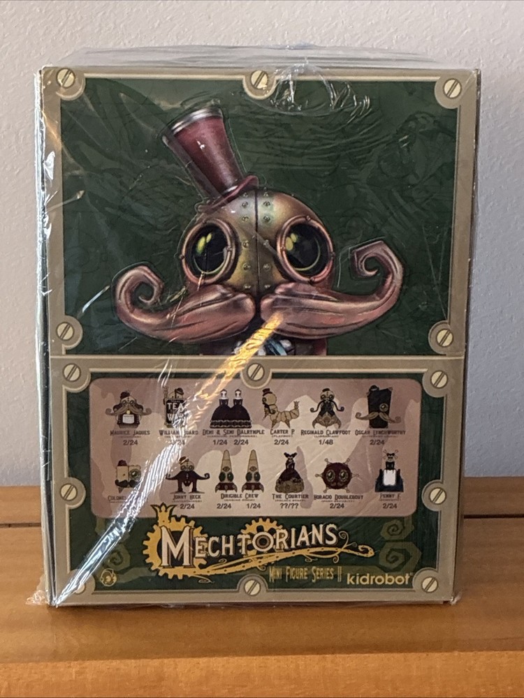 Kidrobot DOKTOR A. MECHTORIANS SERIES II – 24 Blind Boxes In Sealed Case – NEW