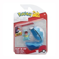 New Jazwares POKEMON Clip N Go TOTODILE Battle Ready Figure & Poke Ball