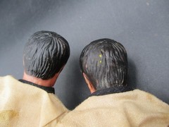 2 Vintage Durham Bruce Lee Kung Fu Karate Action Figures AS IS for Parts