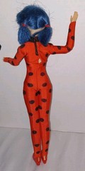 Miraculous Ladybug & Cat Noir Dolls 2-Pack Poseable Preowned