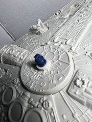 VINTAGE KENNER STAR WARS 1982 MICRO MILLENNIUM FALCON 100% COMPLETE FIGS BAGGIES
