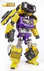 JINBAO Oversized Devastator 6pcs Full Set Green/Yellow Figure Upgrade Kit
