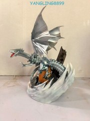 YU-GI-OH! Blue-Eyes White Dragon PVC Statue Anime Monster Model Collectible 38cm